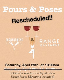 Pours & Poses-April 29th